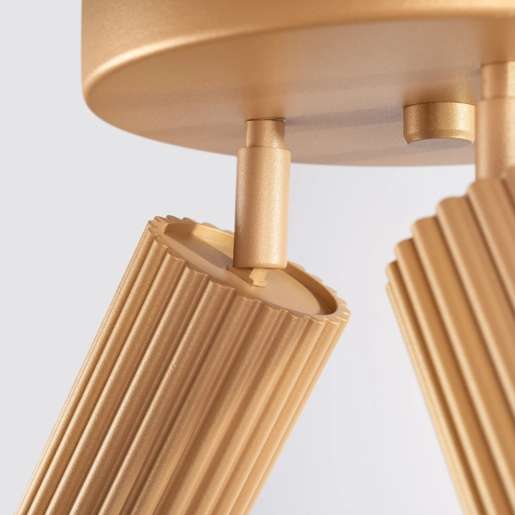 Lampada da soffitto KARBON 3P oro