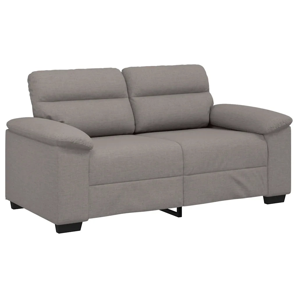 Divano a 2 Posti Tortora 160x81x84 cm in Tessuto 4105303