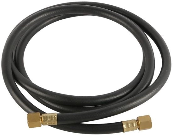 Lacciaio per Gas Flessibile da 2 Metri - Costruzione Flessibile - Nero - Adatto per Laccio - Lacciaio per Gas