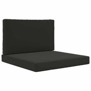Cuscino per divano da esterno 2 pz | Cuscini per sedie Nero Poliestere