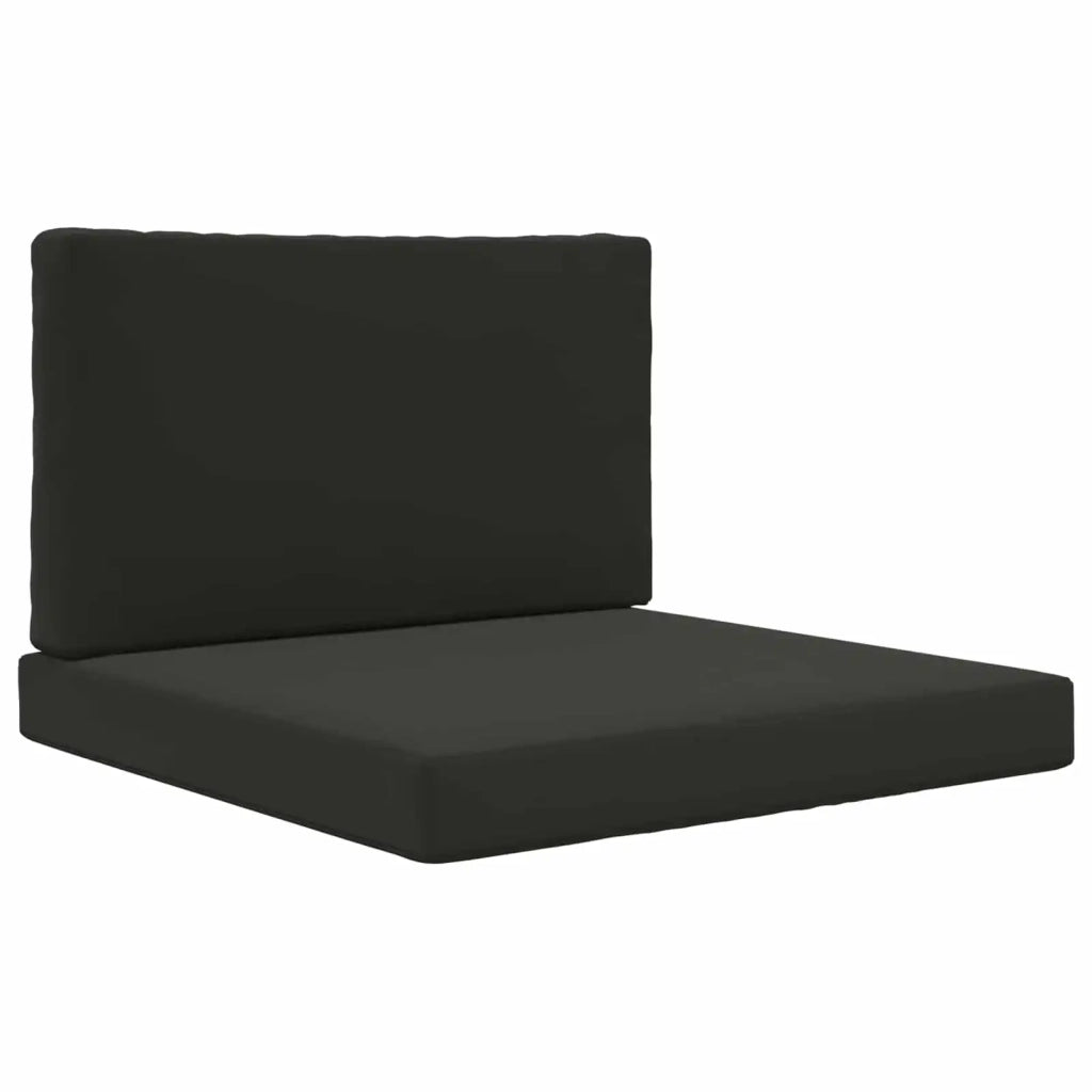 Cuscino per divano da esterno 2 pz | Cuscini per sedie Nero Poliestere