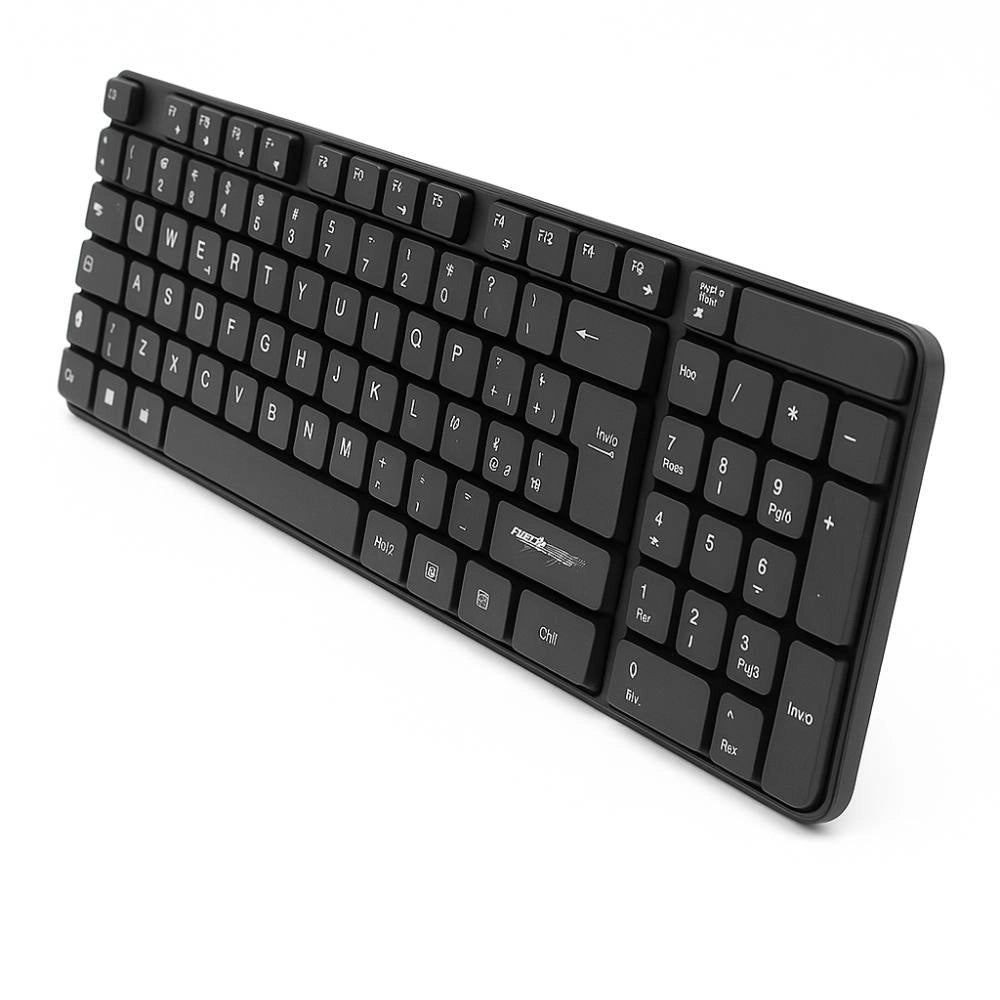 Mach power kit tastiera e mouse wireless full size 1600dpi nero