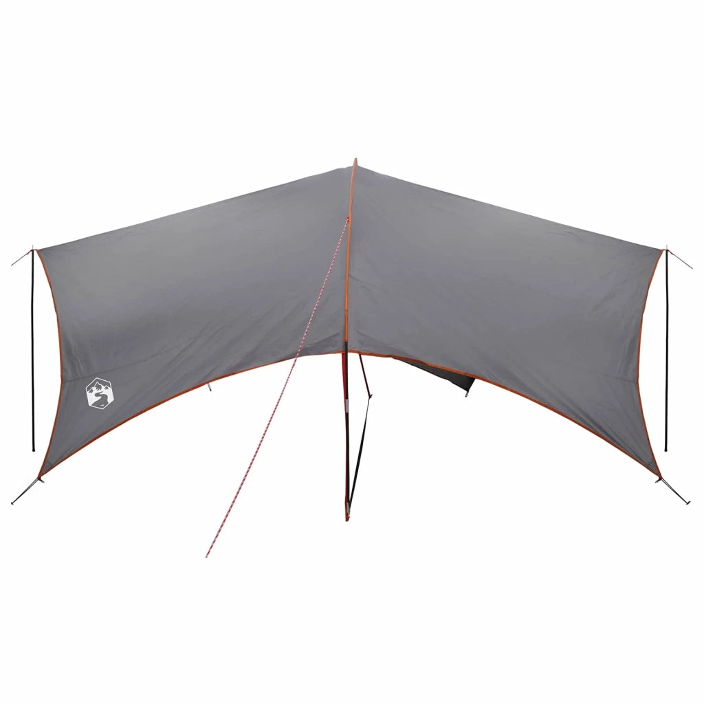 Telo da campeggio resistente all'acqua Grigio e arancione 42028593