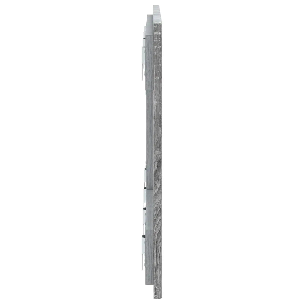 Testiera da Muro ARNHEM Sonoma grigio Legno ingegnerizzato 896721