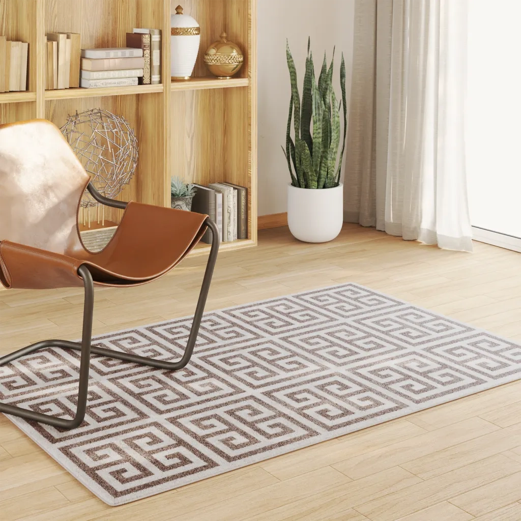 Tappeto del soggiorno | Tappeto a Pelo Corto Multicolore 120x180 cm Interni/Esterni
