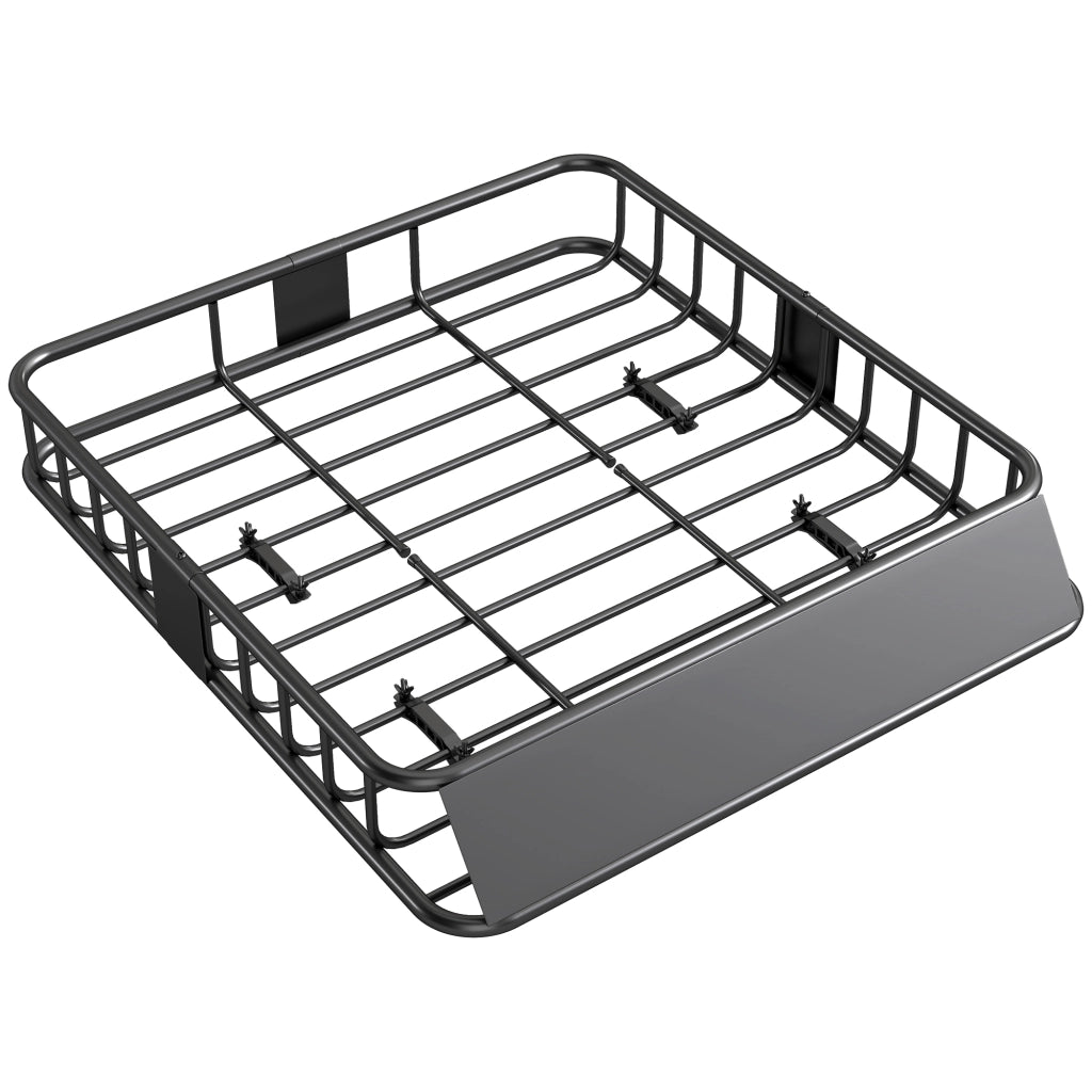 Portapacchi Auto ¨C Minimal ¨C Acciaio 90.7 kg 110.5x99.5x18.5 cm Nero