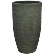 Tronco conico alto rigato Shabby Verde