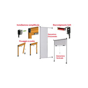 Zanzariera Stop Inset bianco orizzontale 120×250 cm – Stop Inset