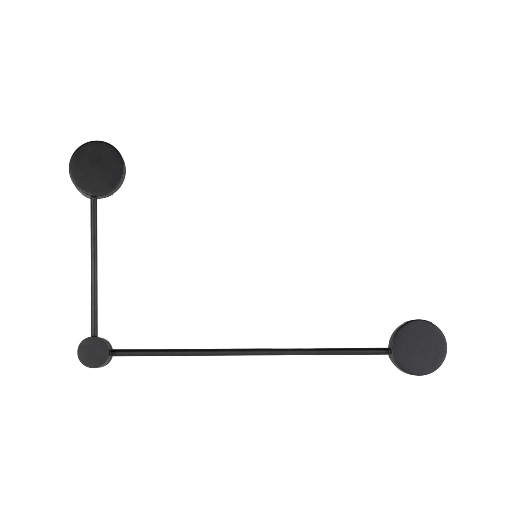Applique LED Nowodvorski Orbit nera in metallo 2xGX53