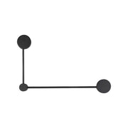 Applique LED Nowodvorski Orbit nera in metallo 2xGX53