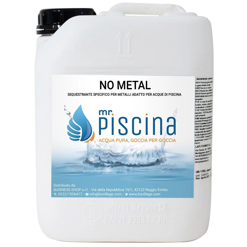 Sequestrante NO METAL per piscina Quantità confezione: 1 pezzo