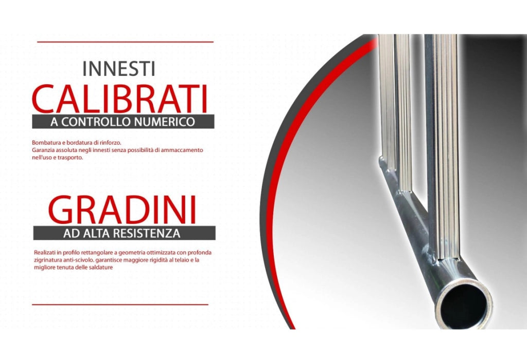 Trabattello M4 LUX 150 Altezza lavoro 10 metri