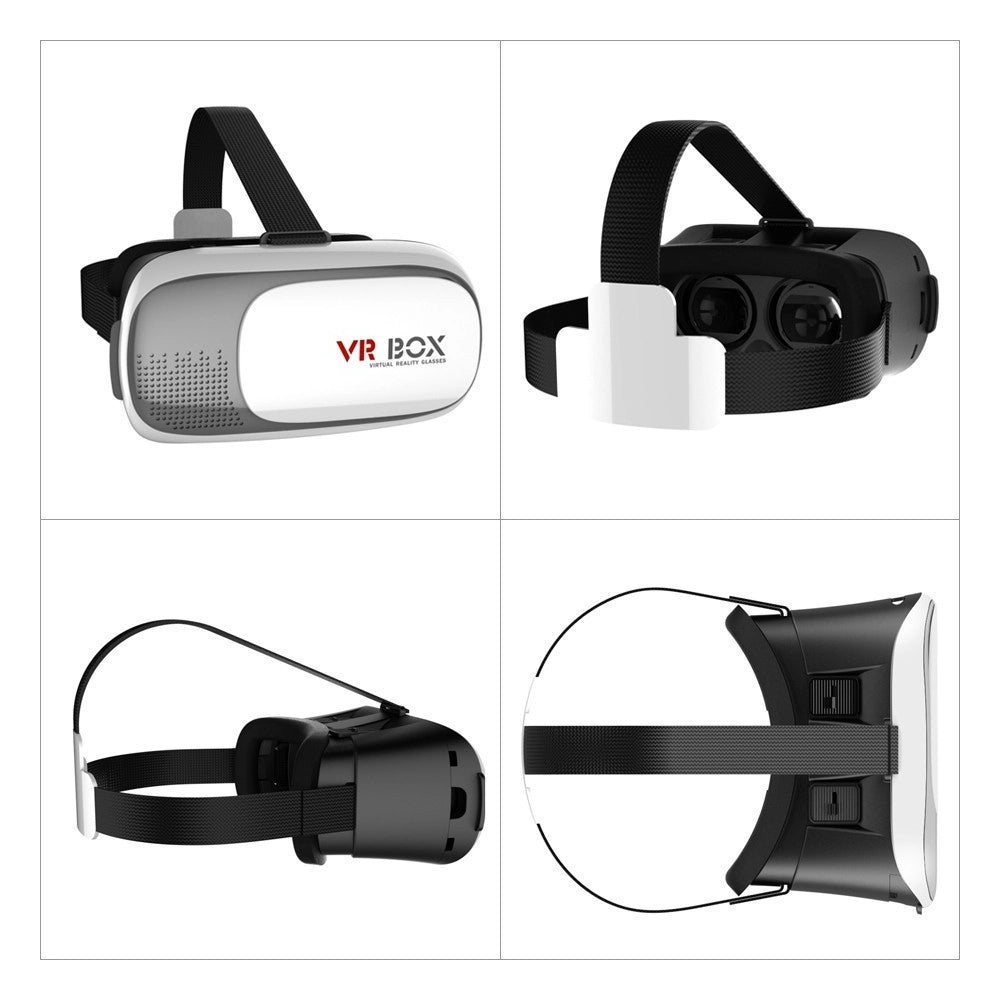 Trade Shop - Occhiali Realtà Virtuale 3d Vrbox Giochi Film 360° Con Controller Bluetooth -