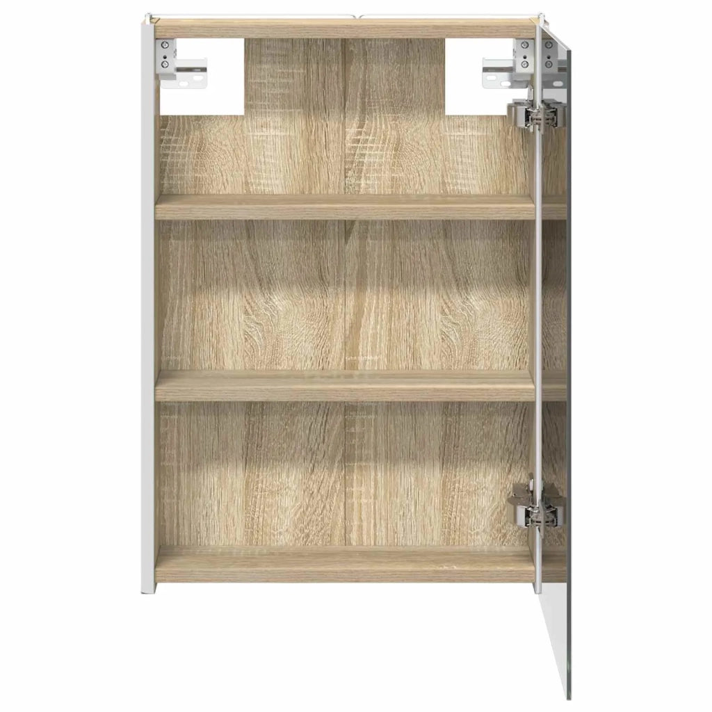 Mobiletto per specchio da bagno Rovere Sonoma 889225