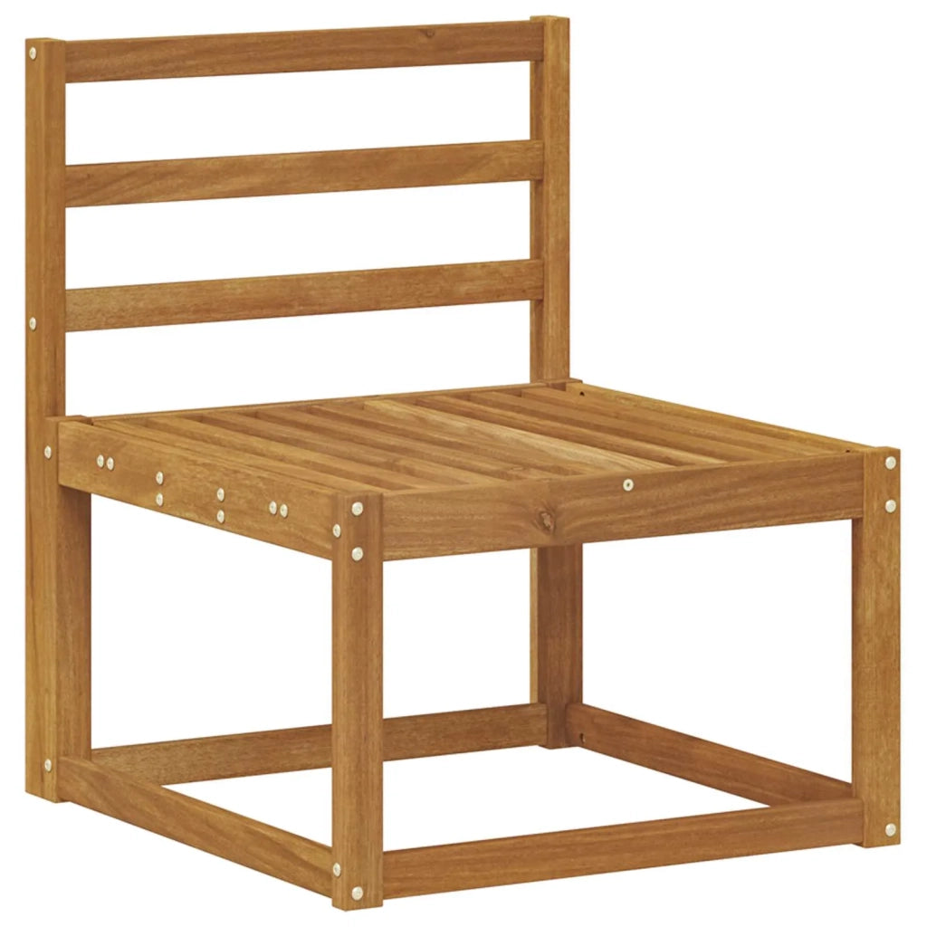 Set di divani da esterno 7 pcs Naturale