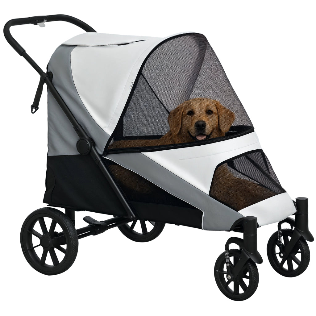 Carrello per Cani Pieghevole ¨C Minimal ¨C Grigio