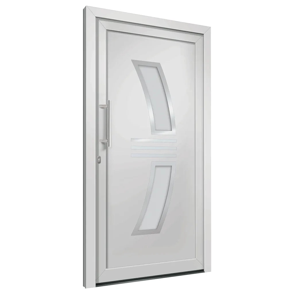 Porta di Ingresso Bianca 98x208 cm 3057562