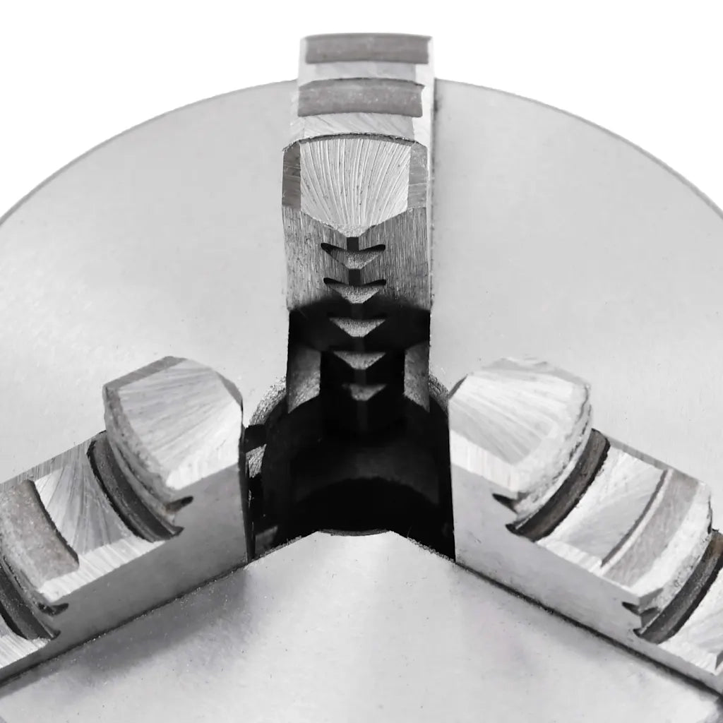 Mandrino per Tornio a 3 Griffe Autocentrante 80 mm in Acciaio CFW7153458