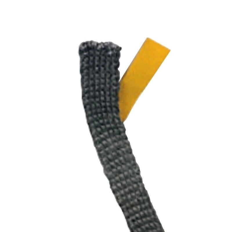 Guarnizione piatta adesiva nera in fibra di vetro 20x3 14801006