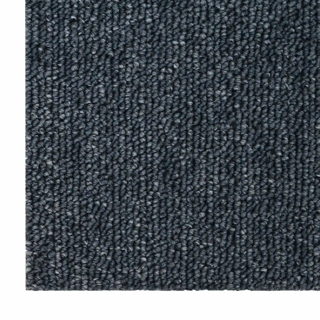 Piastrella per Tappeto Blu Grigio 50 x 50 cm 20 pcs PP e Bitume 42032454