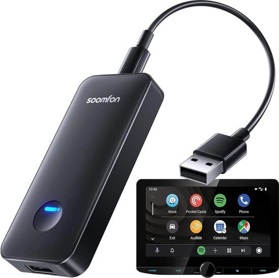 Dongolo CarPlay - Carlinkkit - Adattatore per CarPlay - Per Android