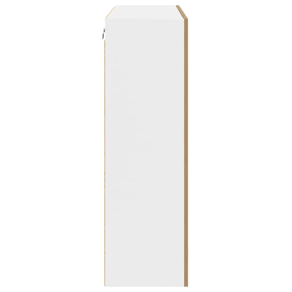 Armadio pensile con porta Rovere artigianale 80 x 31 x 100 cm 884369