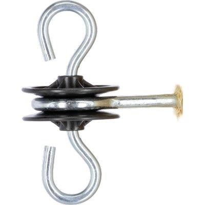 ISOLATORE MANIGLIA ELETTRORECINZIONE KERBL - VITE A LEGNO CF=PZ 10- 1 confezioni