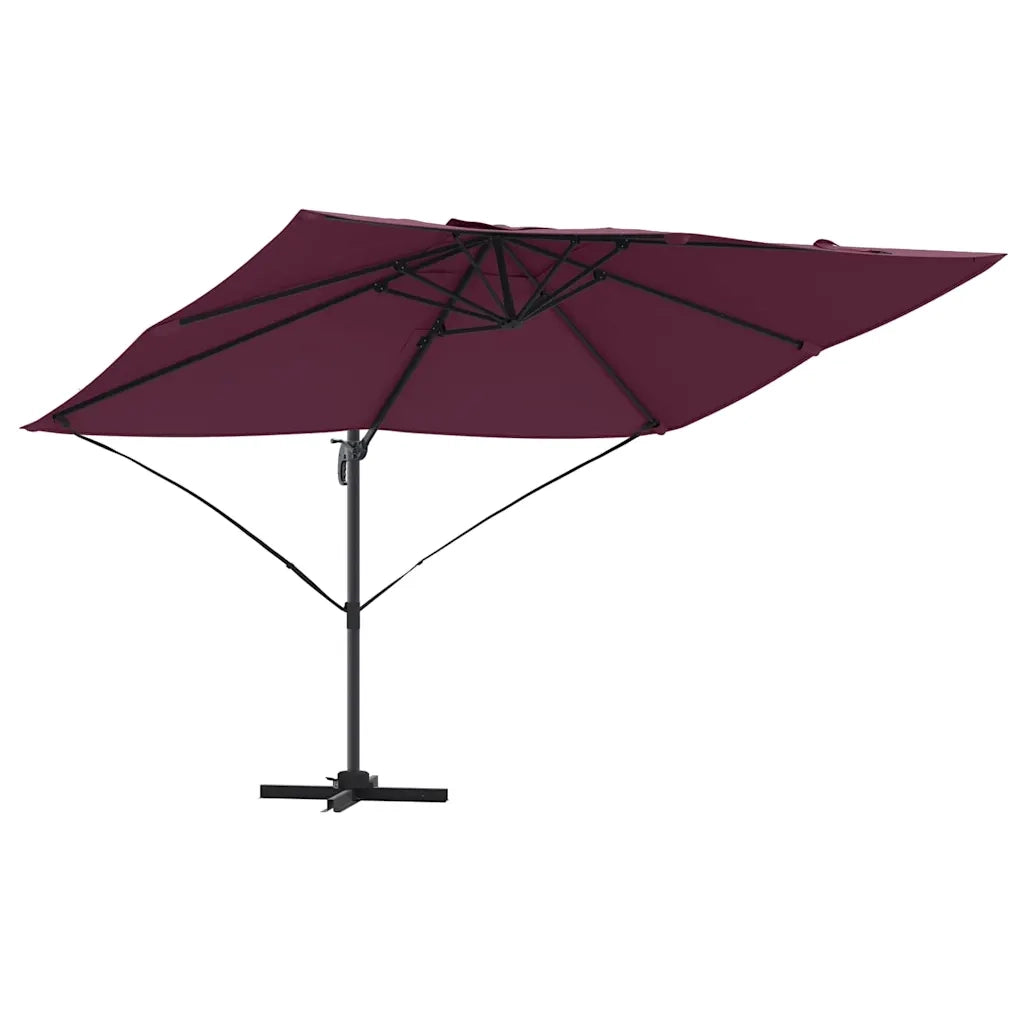 Ombrello | Parasolne Rosso Bordeaux 351 x 250 x 260 cm