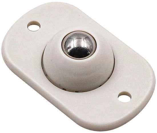 Set di ruote silenziose per mobili - 16 pz - Autoadesive - ABS - Durevoli e resistenti - 4,5x2,8 cm