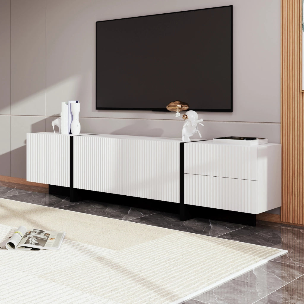 Mobile TV 190 cm - Zephmum- 3 ante 2 cassetti