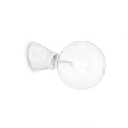 Lampada Da Parete Winery Ap1 Bianco Ideal-Lux