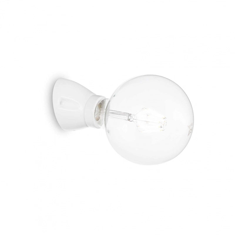 Lampada Da Parete Winery Ap1 Bianco Ideal-Lux