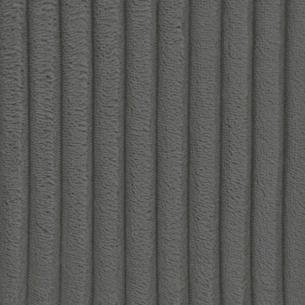 Cuscino per panchina Corduroy Morbido Grigio Chiaro 42043219