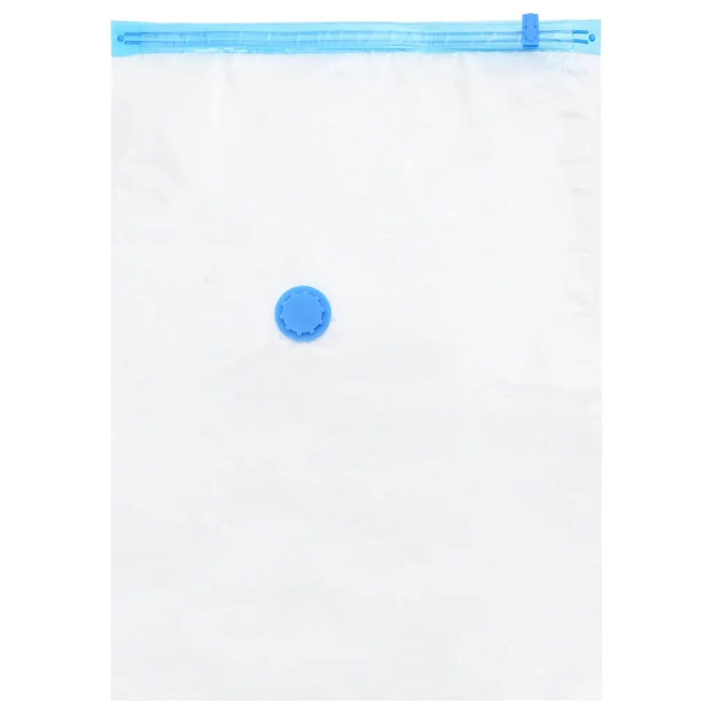 Sacchetti per Stoccaggio 5 pz Trasparente e Blu 70 x 50 cm CFW6474155