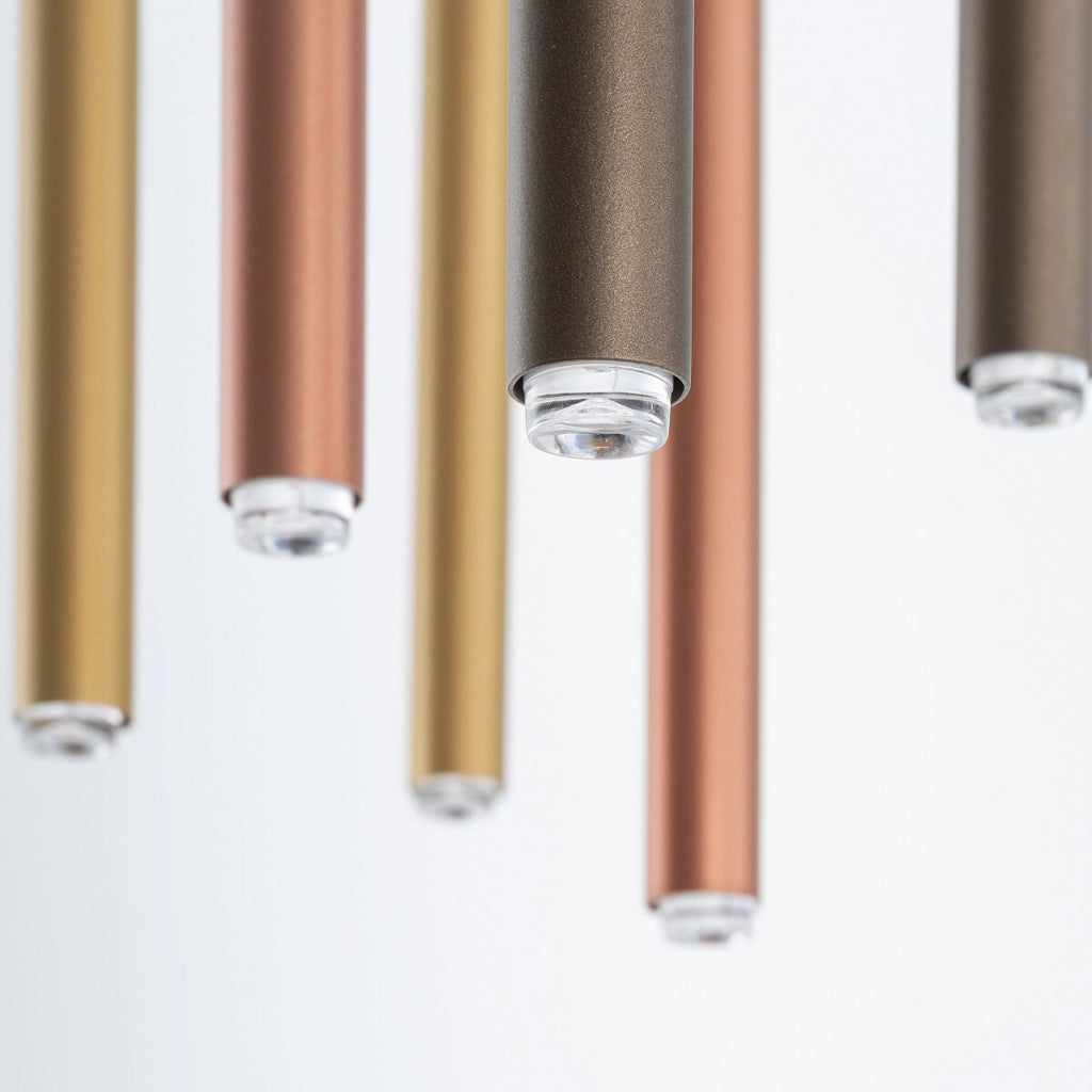 Lampada a sospensione Nowodvorski Laser X multicolor 10xG9