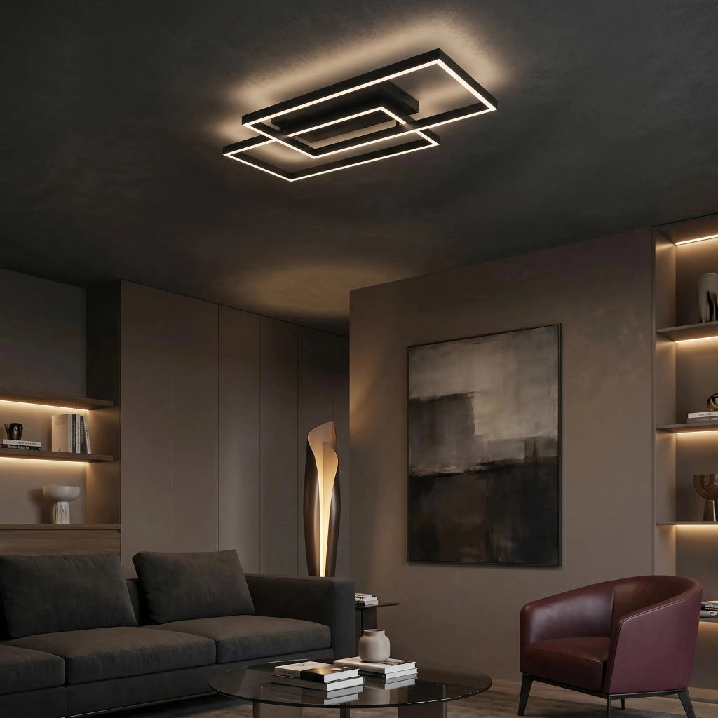 Lampada Da Soffitto Led Swe059-c Black