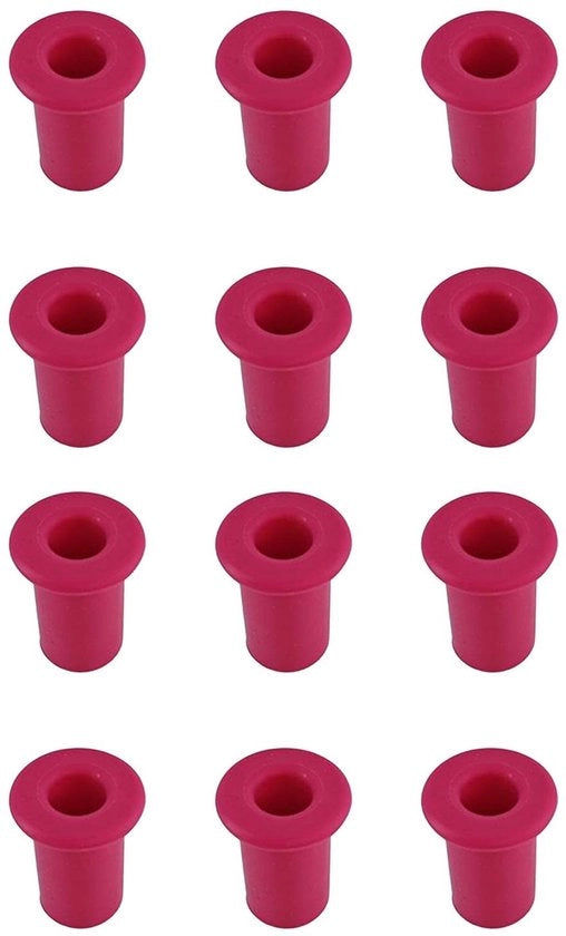 Set di paste per torta in silicone - 12 pezzi - facile da utilizzare - duraturo e versatile