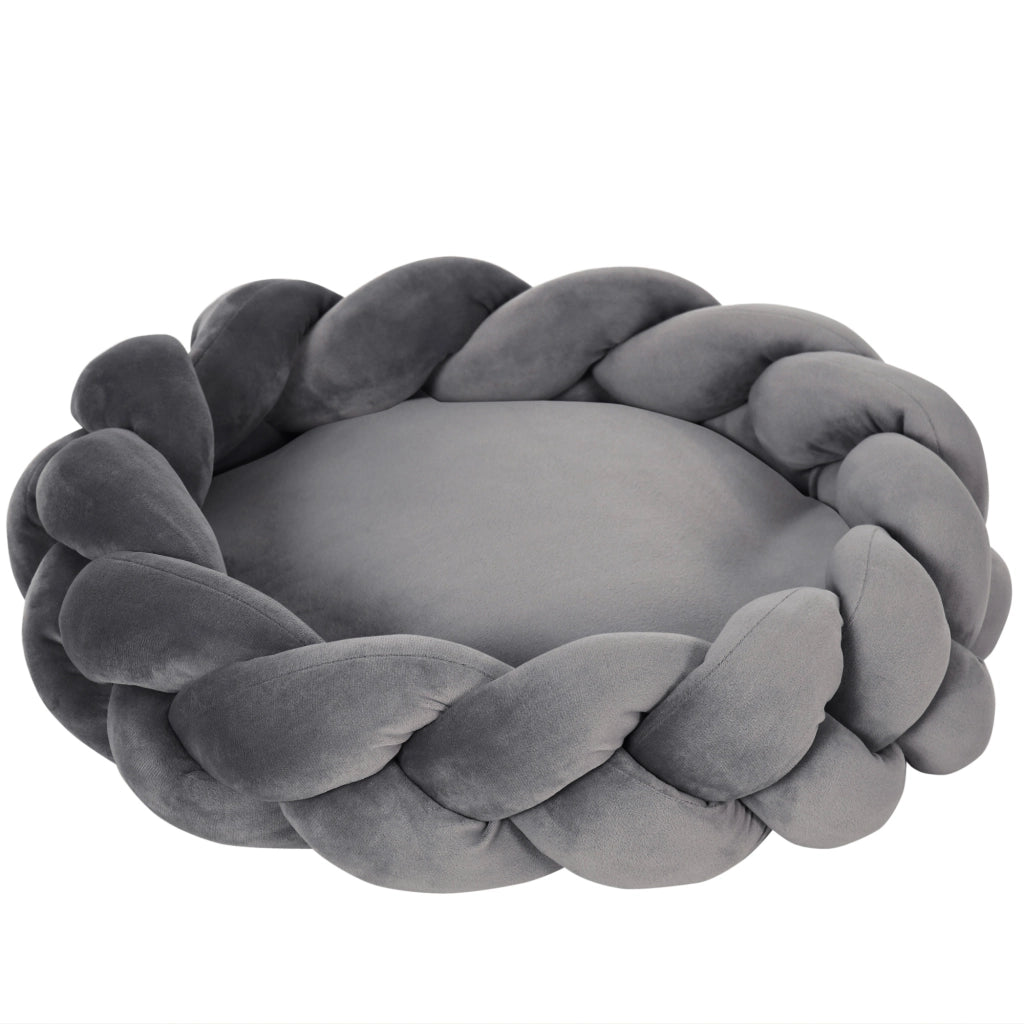 Letto per Cani Piccoli ¨C Minimal ¨C Grigio 55x55x14 cm