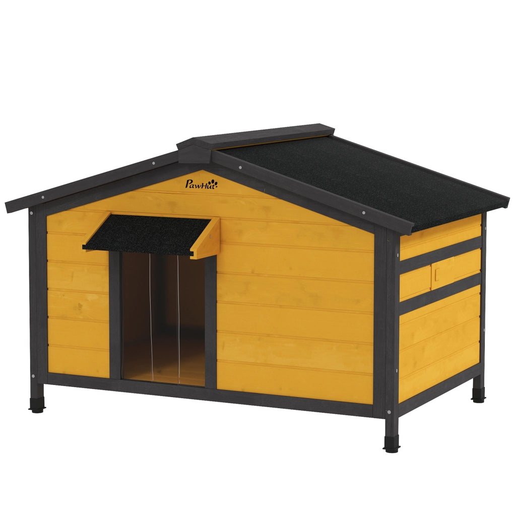 Casetta per Cani ¨C Minimal ¨C Legno Naturale 97x72x65 cm