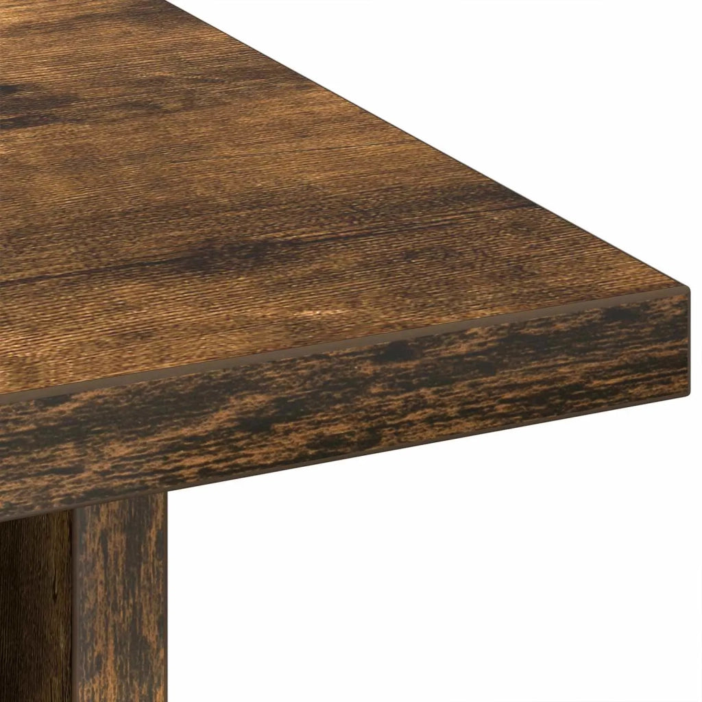 Set di 2 Comodini | Armadio da Notte | Mobiletto da notte Rovere fum¨¦ 41 x 40 x 45 cm Legno multistrato