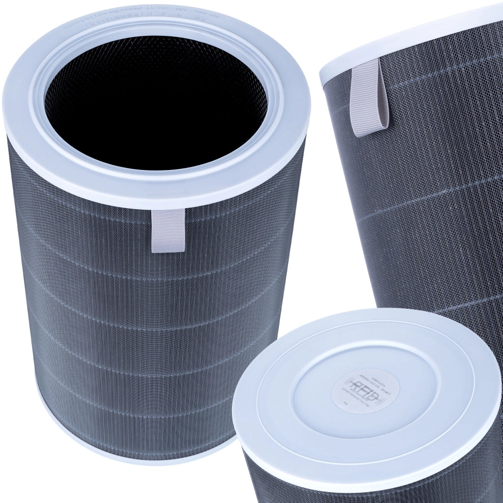 Filtro HEPA 360° di Ricambio compatibile con Xiaomi Mi Air Purifier 2/2S/3/3H/Pro/MAX – EPA E11, Antibatterico