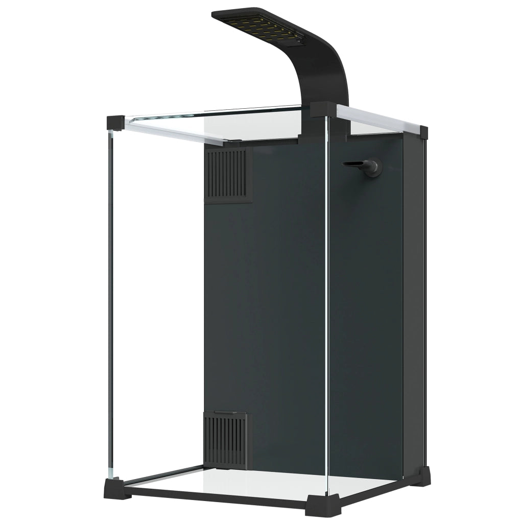 Acquario 36 Litri con Filtro ¨C Minimal ¨C Nero 30x30x45.5 cm