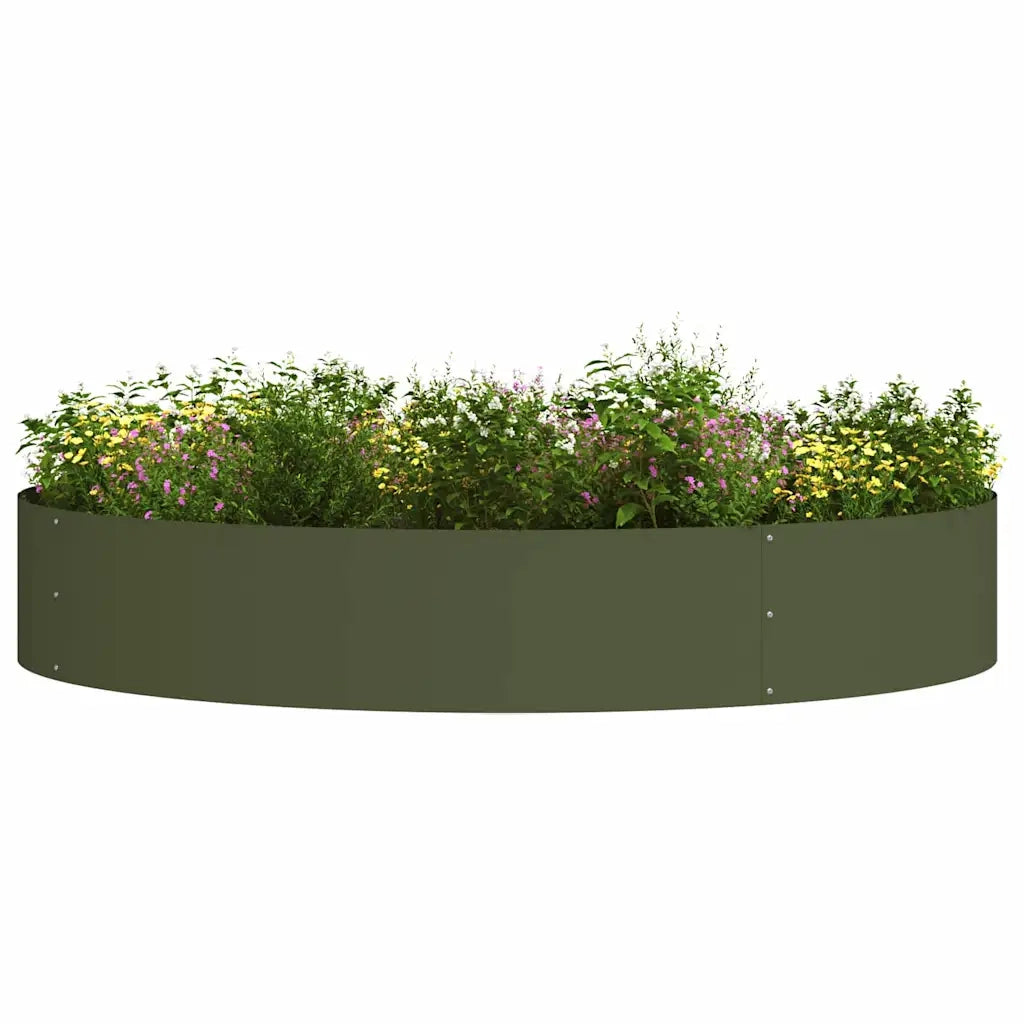 Anello per vaso 5 pcs Verde oliva 120 x 120 x 20 cm