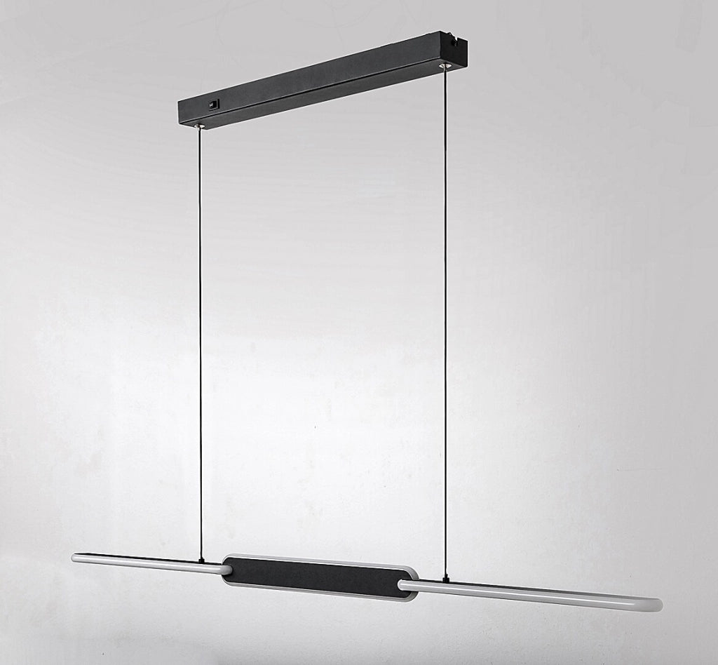 Sospensione LED nera 108cm 36W CCT Sindri Rabalux