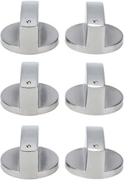 Pomello a giro 8mm - Pacchetto da 6 - Pomello a giro - Spatola a giro - Adattabile a tutti i modelli - Idoneo per forni a gas/microrigenerator - Pomello a giro