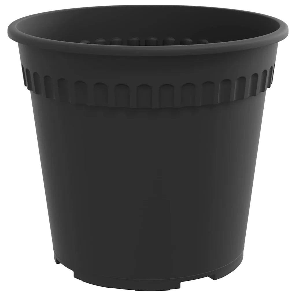 Vasi per Piante 6 pcs Nero Ø 19 x 16 cm Plastica 3403261