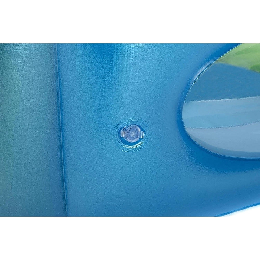 Trade Shop - Piscina Per Bambini Window Multi Color Con Oblo' 168x168x56 Cm Piscinetta 51132 -