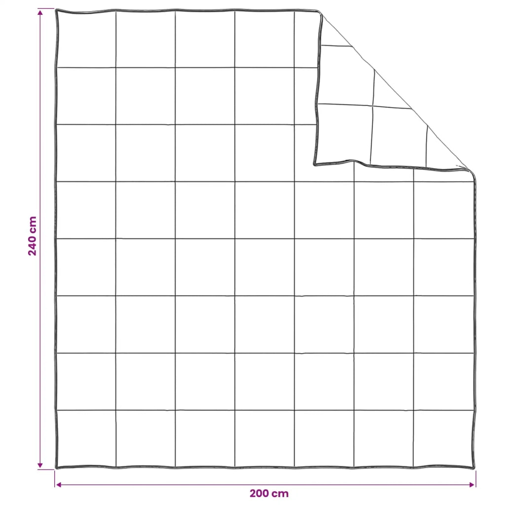 Set di Piumoni 2 pz 200 x 240 cm Estate 150 gsm Fibra di bambù 3432573