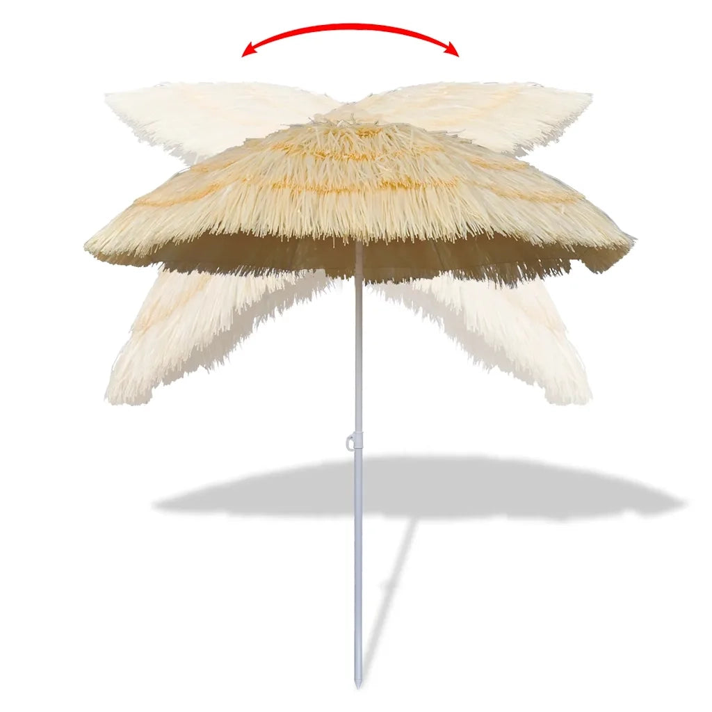 Ombrello | Parasolne da Spiaggia Inclinabile Stile Hawaii