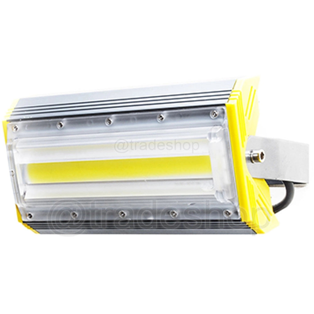 Trade Shop - Faro Proiettore Led Cob 30 W Per Esterni Lineare Spotlight Inclinabile -